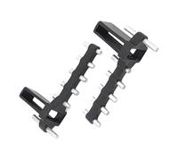 Genérico Amplificador De Antena De Señal Piezas Universales Amplificador De Rango De Señal De Aluminio 2 Uds