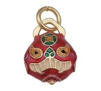 Genérico amuleto chino, colgante Feng Shui - Collar de calabazas Feng Shui Brass Gourd,Decoración de la buena, joyas hechas a mano, decoración del éxito de la prosperidad para el año de la serpiente