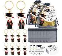 Genérico Amuleto De Graduación - 182g Aleación De Zinc | Llavero Recuerdo Graduado | Ficha De Felicitaciones | Colgantes Bolso Bachiller Tipo Baile Enfermera Senior - Para Mujer Varón