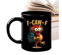 Genérico Amusing Container, Hilarious Bird Design, Gag Present Idea Accessory, Gifting Celebration Item, Desk Table Home Display, Safely Heated, Ideal para Cream Earthenware Thirty Seven Centiliters