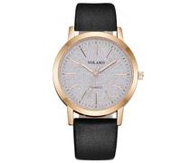 Genérico Analog Watch Yolako Casual Muñeque Leather Watch Sky Band Quartz Women's Watch Mujeres Inteligente Relojes (A, One Size)