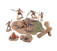 Genérico Ancient Model, Primitive Men Figures, 6.39 Inches Toy with Strong Frame Design, Prehistoric Device with Easy Setup, Household Supply Accessory for Bonsai Party Preschool Classroom Usage