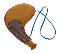 Generico Ancient Water Bag - Classic De Cuero Hidratación De Balón | Antigua Bolsa De Agua Del Desierto, Bolsa De Agua De Vino De Cuero De La PU Resistente Al Desgaste Para Camping, Fiesta Temática