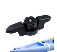 Generico Anclaje para riel de Kayak | Fijaciones de fijación de Nailon para Carril, para Cuerda de bajo Perfil - para Barco, Canoa, Kayak, Lago, río, pontón Deportivo con Remo al Aire Libre