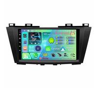 Genérico Android 15 Radio estéreo para Coche 2 DIN Pantalla Tácti Autoradio de 9 Pulgadas para Mazda 5(2010-2015) Carplay Bluetooth Controles en el Volante cámara de visión Trasera AHD(T100[2+32G])