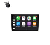 Genérico Android 9 Inch Touchscreen Car Radio Stereo for Fiat Bravo 198 2 II 2007-2014 with Carplay Android Auto GPS Navigation with BT WiFi USB Mirror Link FM Auto Parts(8+256G)