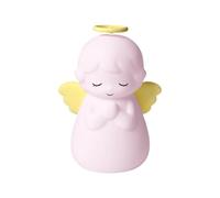 Genérico Angel Night Light - Shape Reading Lamp, Timer Functionality, Rechargeable LED Table, Soft Glow Accessory | Portable Illumination Unit, Essential Equipment For Nursery Desk