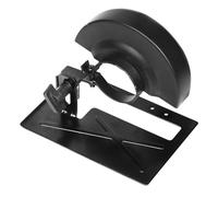 Genérico Angle Grinder Protective Cover - High Carbon Steel Standard Size | Multifunctional Adjustable Holder Stand, Wheel Guard | Safe Reliable Angle Grinder Bracket For Carpenters Woodworkers Use