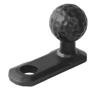 Genérico Angled Head Adapter Ball Base Shock Absorbing Sturdy Alloy Ball Base Motorcycle Phone Holder Cycling Accessories for Bike Outdoor Phone
