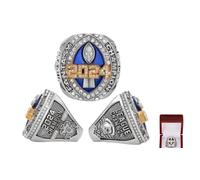 Genérico Anillo de Campeonato de Fantasy Football Anillos de trofeos de campeón de Liga Premio Premium for el Ganador 2024 Nuevo(13)