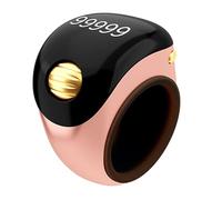 Genérico Anillo de mostrador, Tally Digital Contador con Pantalla electrónica | Herramienta de conteo de oración portátil, Tasbeeh Digital rotativo para meditación, relajación, Dedos Activos
