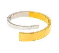 Genérico Anillo de promesa eterna para hija, anillo abierto bicolor para mujer. Madre e hija siempre juntas. (1pc)