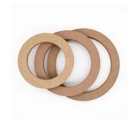 Genérico Anillo espaciador de altavoz estéreo for coche, soporte adaptador de soporte, anillos espaciadores de montaje de madera, placa de bisel empotrado, 4 ", 5", 6,5 ", 6,9", 2 uds.(4inch,4pcs)