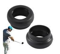 Genérico Anillo para Palos De Golf | Accesorios Deportivos para Alineación del Swing - 2 Piezas Anillo Entrenador de Posición para Palos de Golf,para Golfistas Principiantes Práctica Exterior