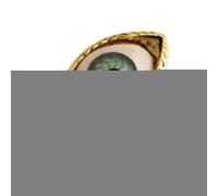 Genérico Anillo vintage con - Anillo de malvado para mujeres | Banda de mirada de la aleación de Punk Devil's | Chicas Encantadoras de moda de Girl Glance Blue Glance, adorno de botín elegante