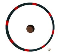 Generico Anillos de diana para hoyos de golf - Círculos de entrenamiento de chipping, red para chipping Perfect Touch, para entrenamiento de golf para puting, marcadores de dianas de varias formas | A