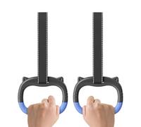 Genérico Anillos de Gimnasia para - 200 Kg Accesorios De Entrenamiento Ajustables - Anillos De Tracción, Juego De Campo De Obstáculos Al Aire Libre Interior Jardín Ejercicio Callistenia