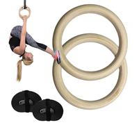 Genérico Anillos de Gimnasia para Barra de dominadas,Anillos de Ejercicio con Correas, de calistenia para Equipos de Ejercicios para el hogar versátiles, de Ejercicio con Hebillas para dominada