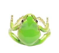Generico Anillos de rana para mujeres, anillos de rana - Anillo animal,Difunde joyería de temática natural para la naturaleza, riferimento alla descrizione, Consulte la descripción, Consulte la
