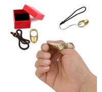 Genérico Anillos para el Dedo Pulgar de Tiro con Arco Protectores de Dedo para Arcos Tradicionales Guante de Tiro con Arco Protector de Dedo Pulgar de Caza (22#)