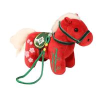Generico Animal | 2026 Year Art Figurines, Animals,for Party Christmas Chinese New Years Kids Girls Farm Plush Animal Serves As An Ideal Present For Birthdays and