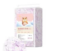 Genérico Animal Bedding,450g Warmth Retention Wood Chips Odor Control,Hamster Cage Bedding - Instinct-Friendly For Sleeping Supplies Bunny Ferret Gerbil Hedgehog Reptile Bird Snake