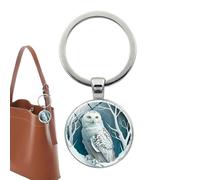 Genérico Animal Bird Bag Charm - Portable Car Key Ring & Pendant | Backpack Decoration Chain Holder For Purse, Schoolbag, & Backpacks - Cute Boho Accessory,Stocking Filler Wisdom Symbol