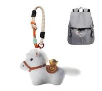 Genérico Animal de Peluche - Accesorio de Viaje Juguetes para Caballos, Fiestas Caballo de Peluche | Llavero de Felpa para Adultos y niños, Mochila de Fiesta, Bolso, Colgante de estatuilla