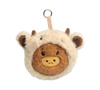 Genérico Animal de Peluche Charm Bolsa | de Peluche Expresión Reversible Decoración de Mochila, para Tote Bag,Para Estudiantes Maestros Mujeres Niñas Cumpleaños , blanco, Se référer