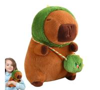 Genérico Animal de Peluche | Compañero Suave para la Noche y el Sueño - Peluche Capybara realista - para Adolescentes Amigos Niños Niñas Camaradas Sofá Cama Oficina Asiento Auto Casa Dormitorio Viaje