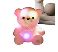 Genérico Animal De Peluche con Luz Nocturna | Decoración Habitación Suave Y Luminosa - de Peluche con Juguete Relleno | para Navidad San Valentín Niños Niñas Adultos Hogar Sofá Oficina