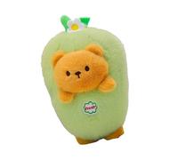 Genérico Animal de Peluche de Conejito Reversible,Peluche de Animal Reversible, de Peluche de Conejito | Animales de Berenjena transformados en muñecos Vegetales para niñas