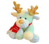Genérico Animal de Peluche de - Figura de Peluche Suave de 11,8 Pulgadas, Estructura de Tela Suave al, Encantador Alce navideño Coleccionable | Dormitorio de Vacaciones Estante Sofá Guardería Niño