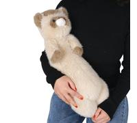 Genérico Animal de Peluche de hurón - Juguete de hurón de Felpa Suave - Almohada Multifuncional para automóvil - Muñeca abrazadora - para Cama | para niños niñas niños decoración del hogar