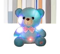 Generico Animal de peluche iluminado - Peluche de 8 pulgadas, muñeca de peluche, con material suave para niños, adolescentes, adultos, dormitorio, sofá, Navidad, San, Comp