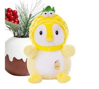Genérico Animal de Peluche Pingüino de Peluche Pingüino Fruta - Juguete esponjoso Abrazo | para Adolescentes Adultos Dormitorio Dormitorio del Coche Sofá Cama Enfermería Juego Dormir Viaje