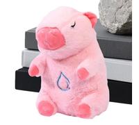 Genérico Animal de Peluche Transpirable - Peluche Capybara de 10,63 pulgadas | con luces musicales | Fiesta de cumpleaños para adultos y | Sofá de coche, dormitorio, sala de estar, habitación infantil