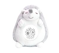 Genérico Animal de peluchecon máquina de sonido para niños: 21,5 x 21 x 15 cm, compañero de peluche, calmante musical para dormir, juguete para dormir con proyección de luz | Animal de peluchetierno