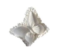 Genérico Animal de peluchede : Juguete de peluchecon alas Colorido de 45 x 40 cm, muñeco Suave Que se Puede, Amigo cómodo y Esponjoso con Ribete de Encaje | Precioso Regalo de peluchede