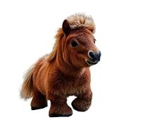 Genérico Animal en Caballo - Sonidos de Caballo en Interactiva, movimientos ligeros Juguete suave educativo | Play Imaginative Playhie Boys Girls, Talk Toy Horse para Aprender Entretenimiento a la i