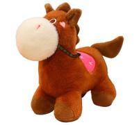 Generico Animal En Peluche - Cheval | Peluches Doudou | Décoration Douce Et Pour Se Calmer | Oreiller En Peluche Doux Pour Canapé Siège Auto Sœurs Amis Petite Amie Garçons Filles