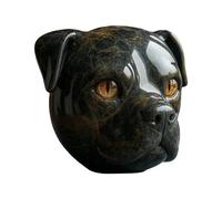 Genérico Animal Figurines, Resin Desktop Ornaments, Realistic Hand Painted Decor, 2.5 Inches, Sturdy Collectible Statues for Fireplace Mantel Table Bookshelf Bedroom Living Room Display