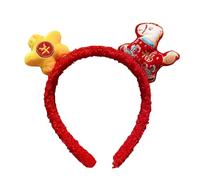 Genérico Animal Headbands - Cute Plush Hairband | Soft Hair Accessory with Comfortable Fit, Festival Headband for Spring New Year Christmas Carnival, Stage, Performance Role Play Celebration