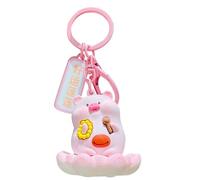 Generico Animal Key Chain - New Doll Key Chains Keyrings | Cartoon Key Chain for Backpack | Doll Key Chain with Rotating Flower Seat | Keyring Decoration Animal Key Chain for Boys Girls