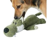 Genérico Animal Plush Dog Toy, Teething Chew Doll, 16.93x8.66x6.3 Inches Squeaky Plush Toys with Soft Build, Pet Play Accessory with Design, Chew Toy for Small Medium Large Dogs