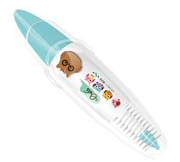 Genérico Animal Press Type Decorative Pens - Fancy Pens with Animal Design,AnimalDesign Aesthetic Markers Correction Tape Supplies Paint Tools