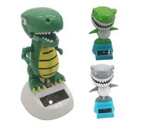 Genérico Animal Solar - Solar Powered Wobble Figurine, Dancing Dashboard