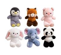 Genérico Animal Stuffed - Panda Toy for Kids and Adults with Soft Hugging Function, Decorative Toy for Bedroom, Sofa, Car, Office, Shelf, Black White Plush, Gift Packaging, 16 Inch
