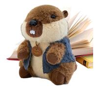 Genérico Animal Toys- Cute Stuffed Animals, Stuffed Animal Plush Doll, Realistic Cute Soft Cartoon Doll with Clothes | Stufed Plush for Kids Boys Girls Cars Mesas Home School Offices Cafes Bookstor