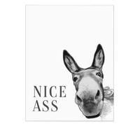 Genérico Animal Wall Decor - Canvas 30x40cm, Canvas Poster Print, Abstract Farmhouse Art | Funny Bathroom Artwork For Home, Restroom, Christmas, Easter, Men, Women, Living Room, Farmhouse Interior